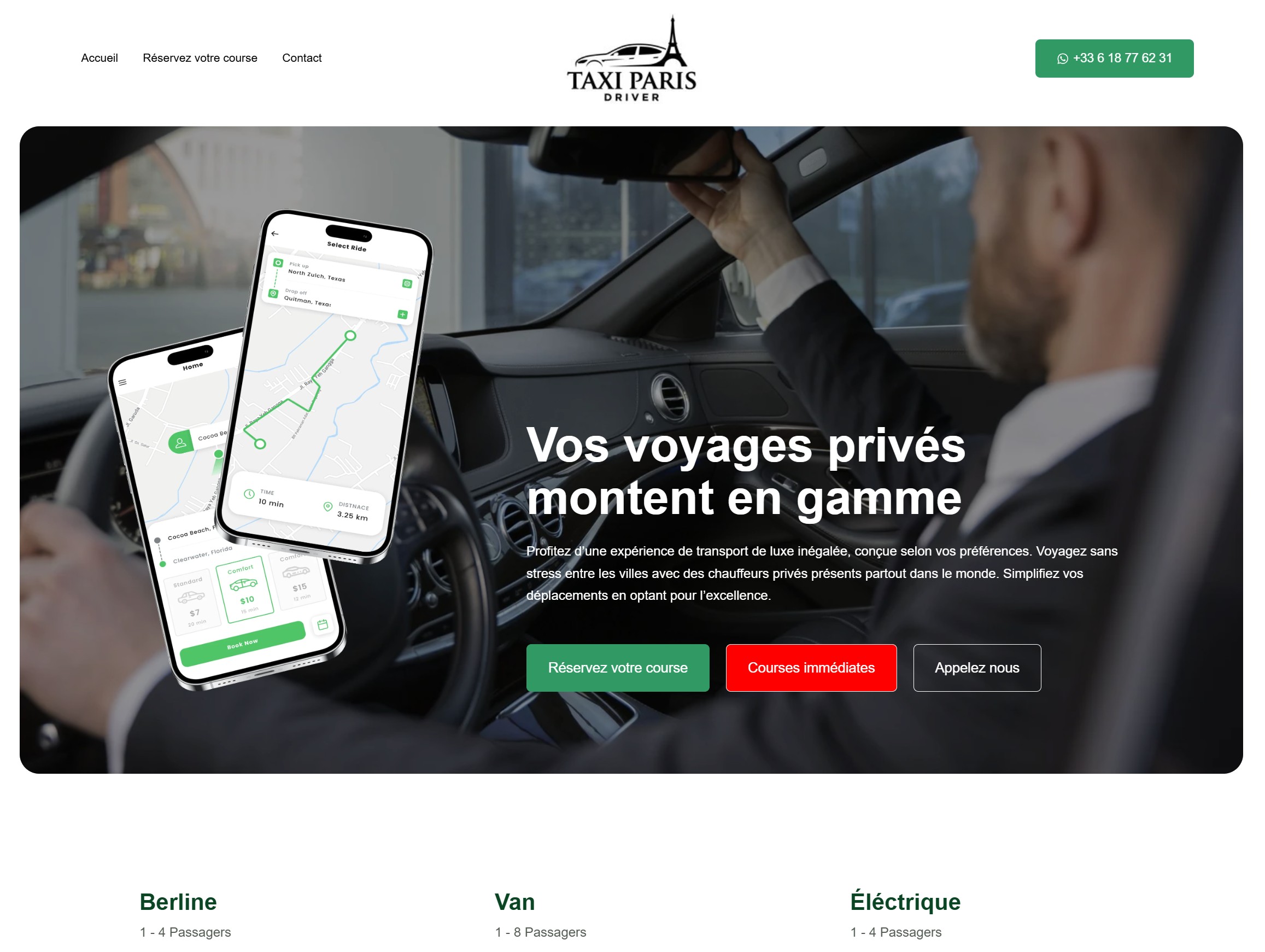 Taxi Paris Driver